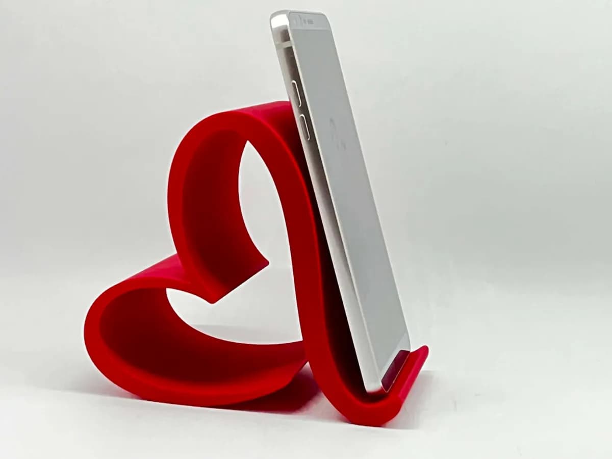 Suporte de Celular Coração