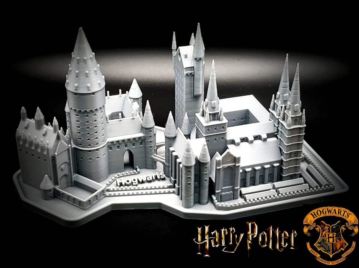 Miniatura Castelo de Hogwarts