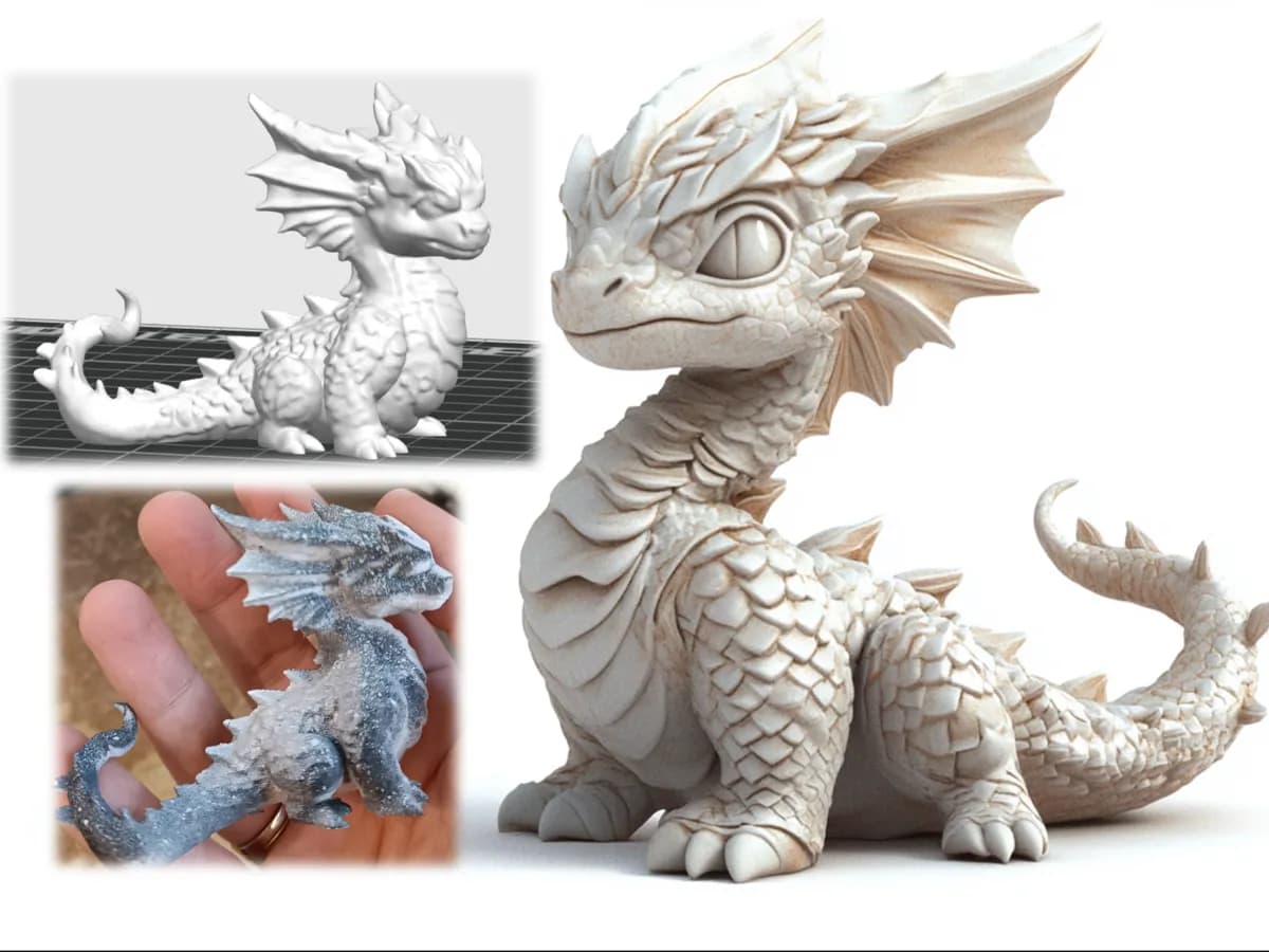 Miniatura Filhote de Dragão