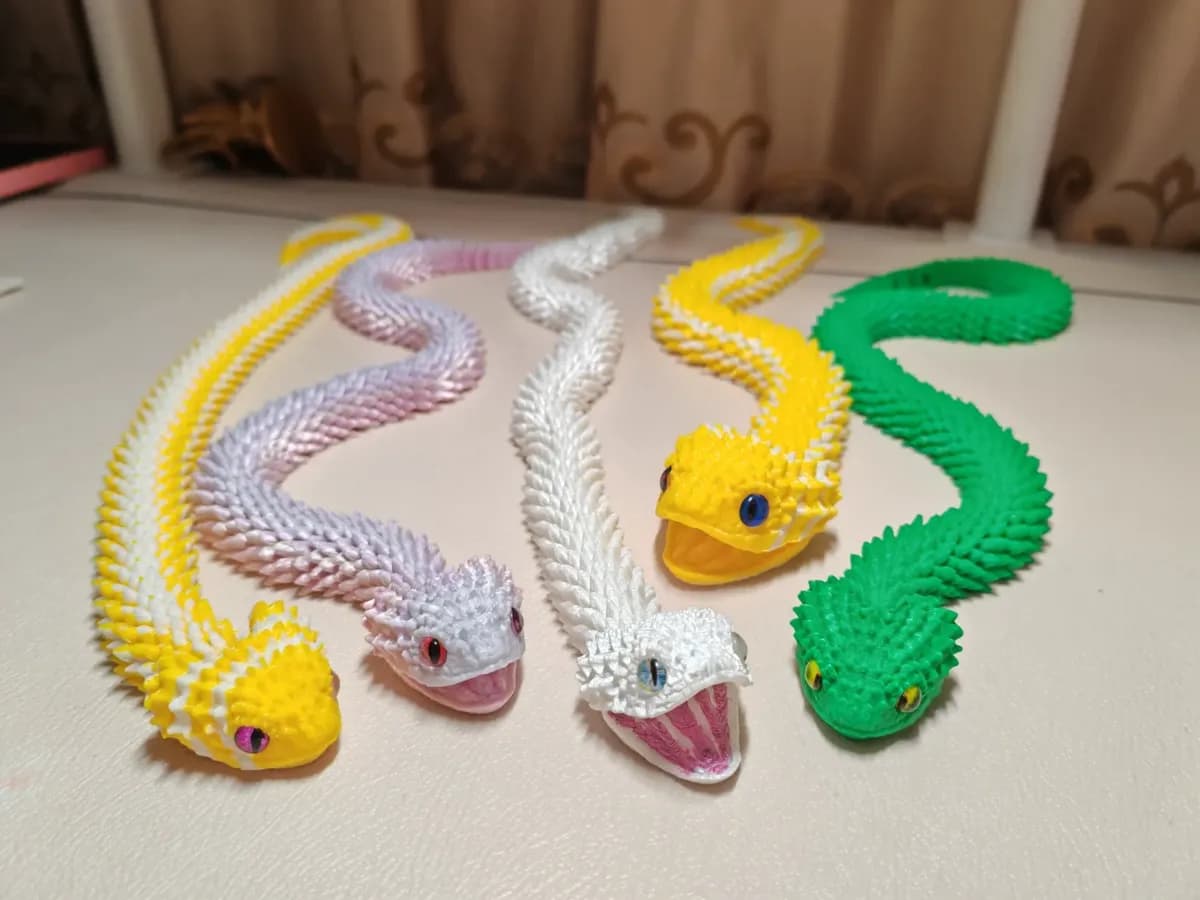 Cobras Articuladas Arco-Íris