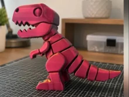 Dinossauro T-Rex Articulado