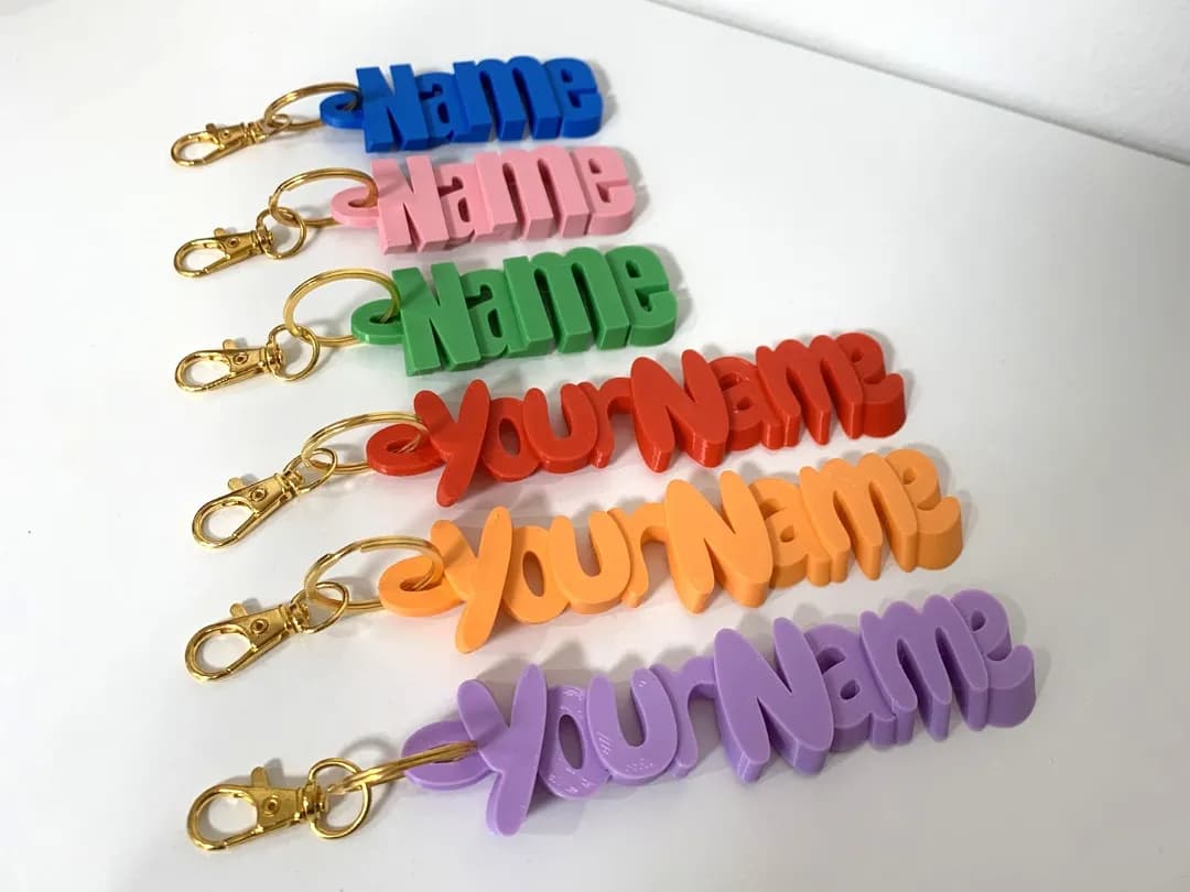 Chaveiro com Nome