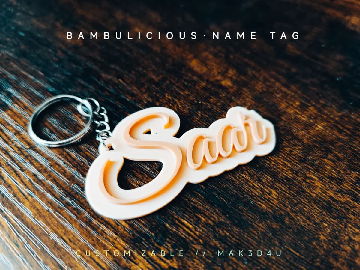 Tag de Nome Bambulicious