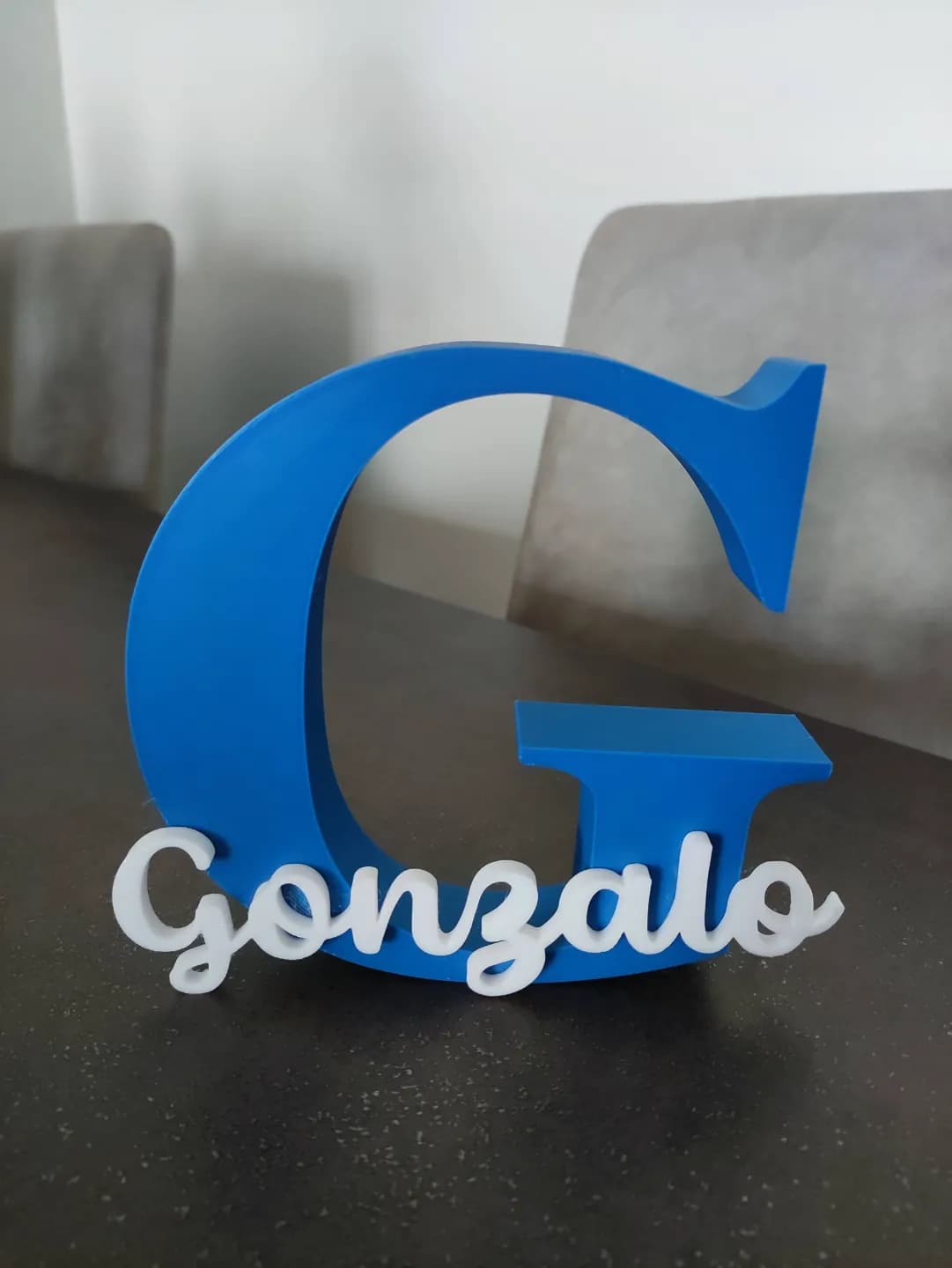 Nome Personalizado em 3D