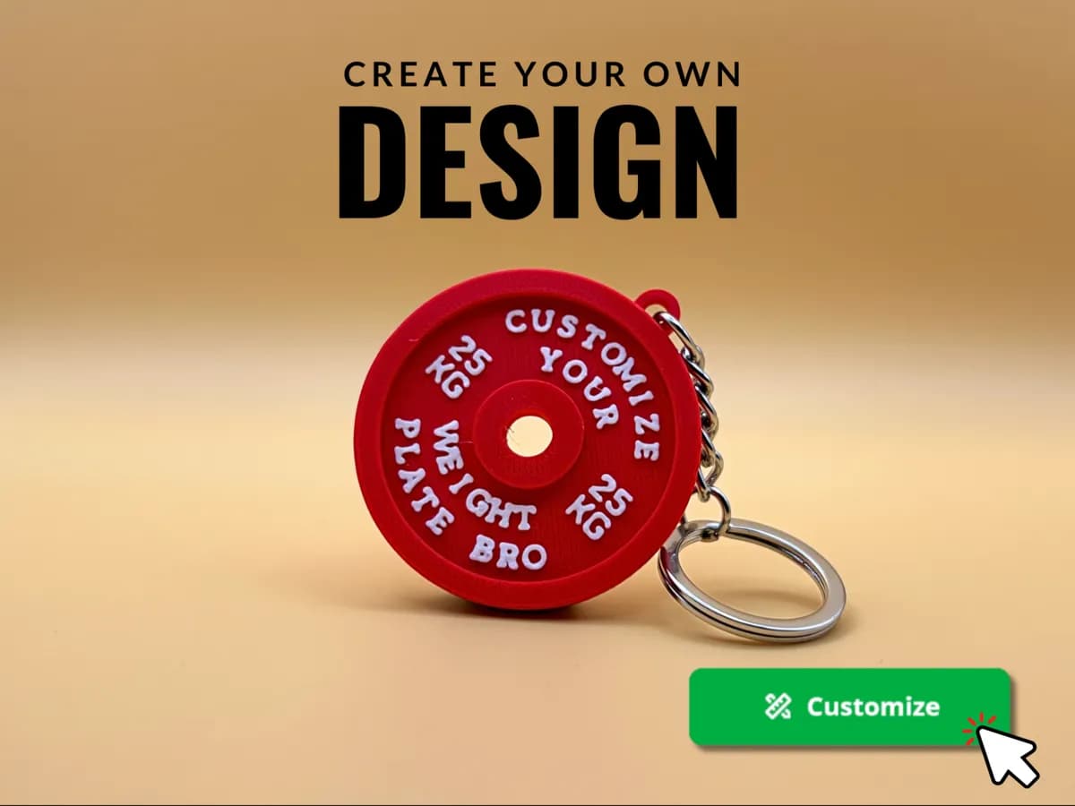 Chaveiro Anilha Personalizado