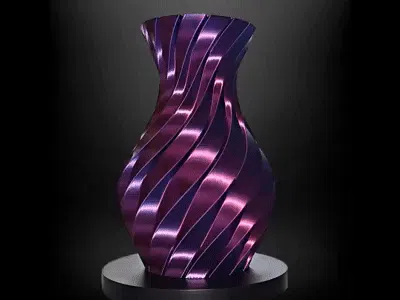 Vaso Colunas Torcidas