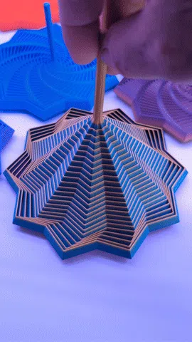 Fidget Estrela 10 Pontas