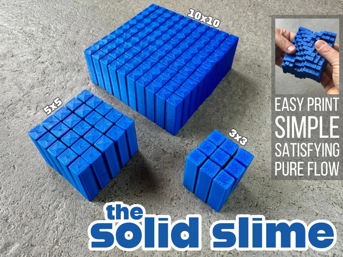 Fidget Slime Sólido