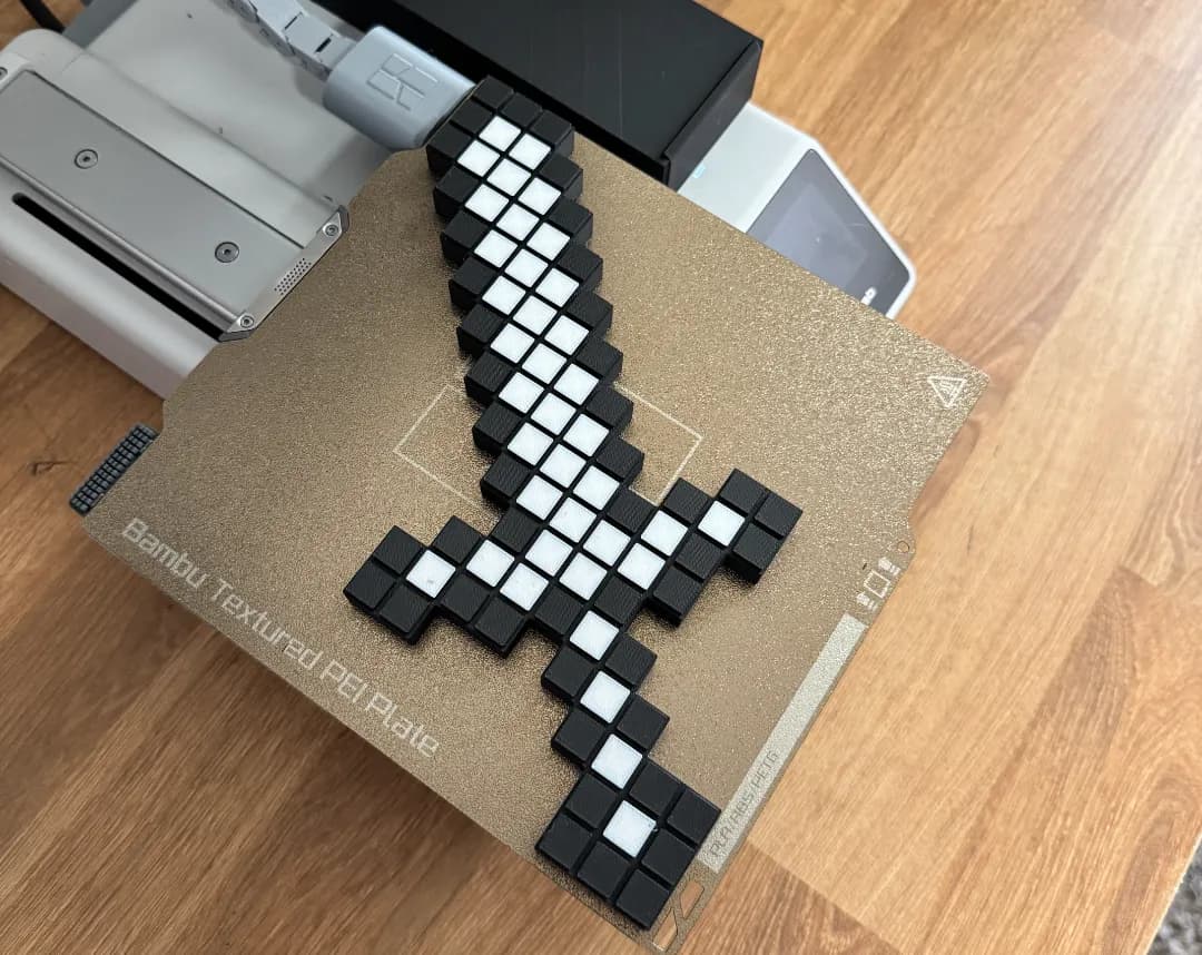 Espada Pixel Minecraft