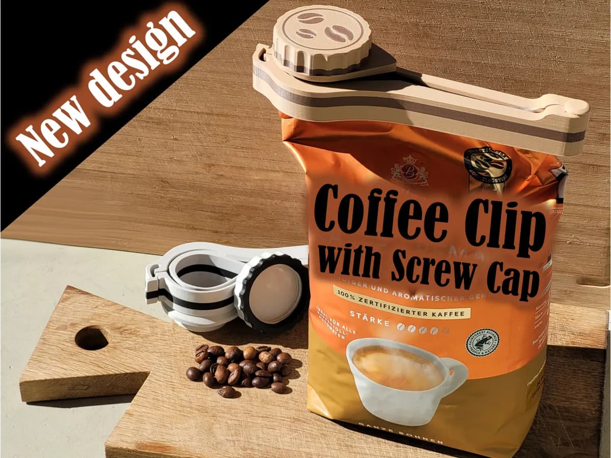 Prendedor de Café com Tampa