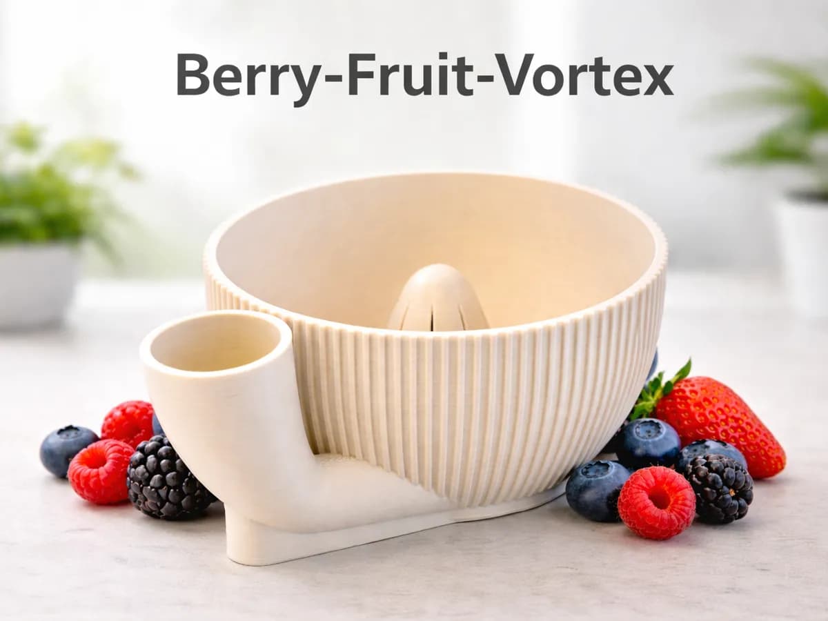 Tigela Lavadora de Frutas Vermelhas
