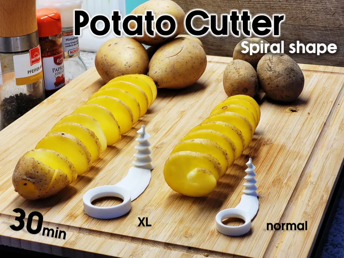 Cortador de Batata Espiral