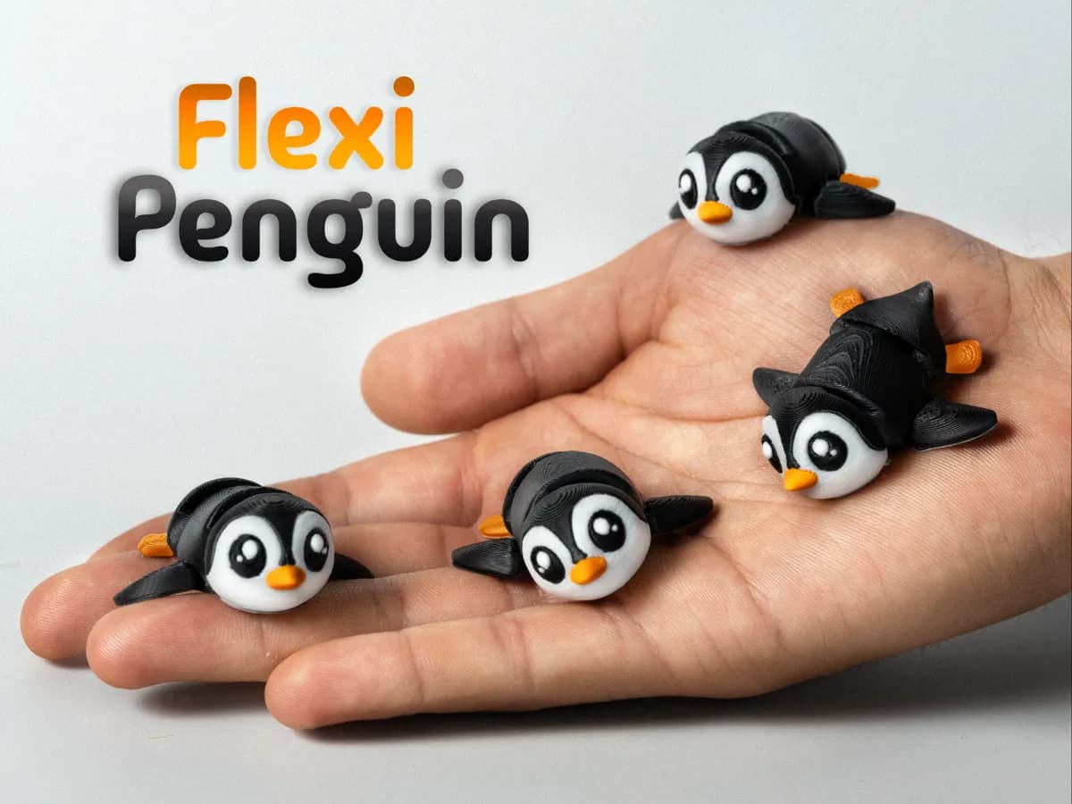 Pinguim Tuxi Articulado