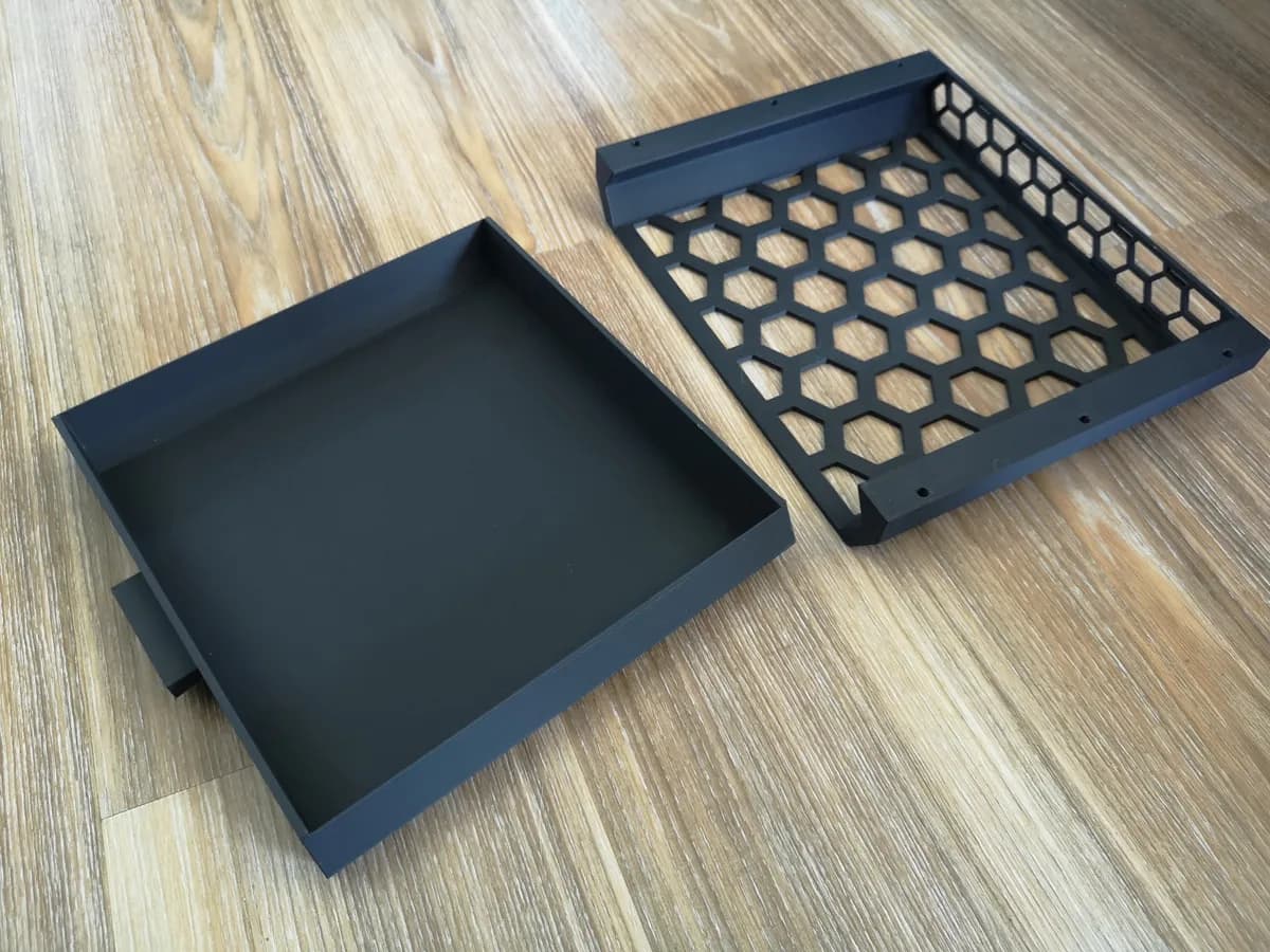 Gaveta sob a mesa