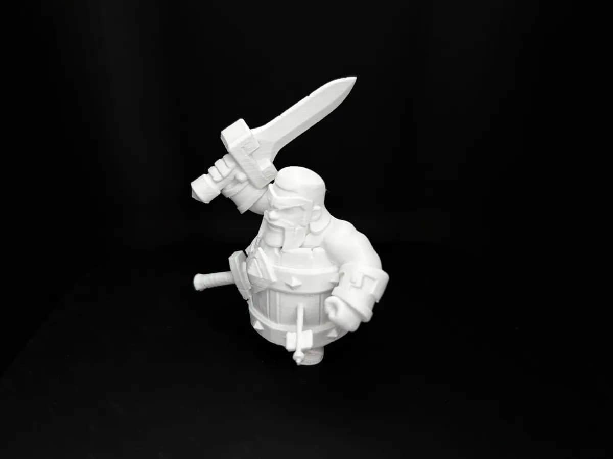 Herói Barril de Bárbaro - Clash Royale