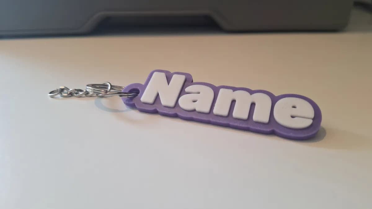 Chaveiro de Nome Personalizado