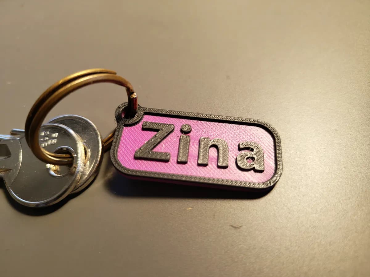 Chaveiro com Nome Personalizado