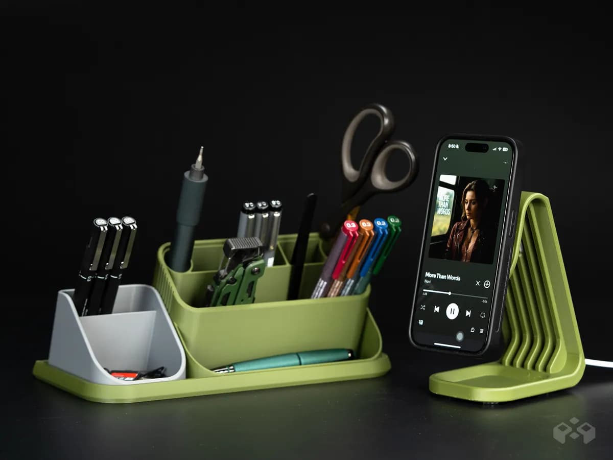 Organizador de Mesa Modular com Suporte MagSafe