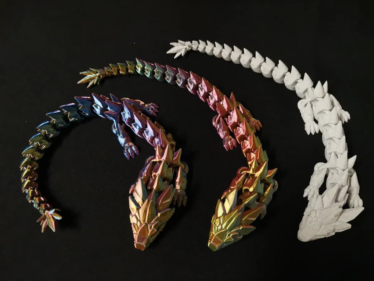 Dragão de Espinhos de Cristal