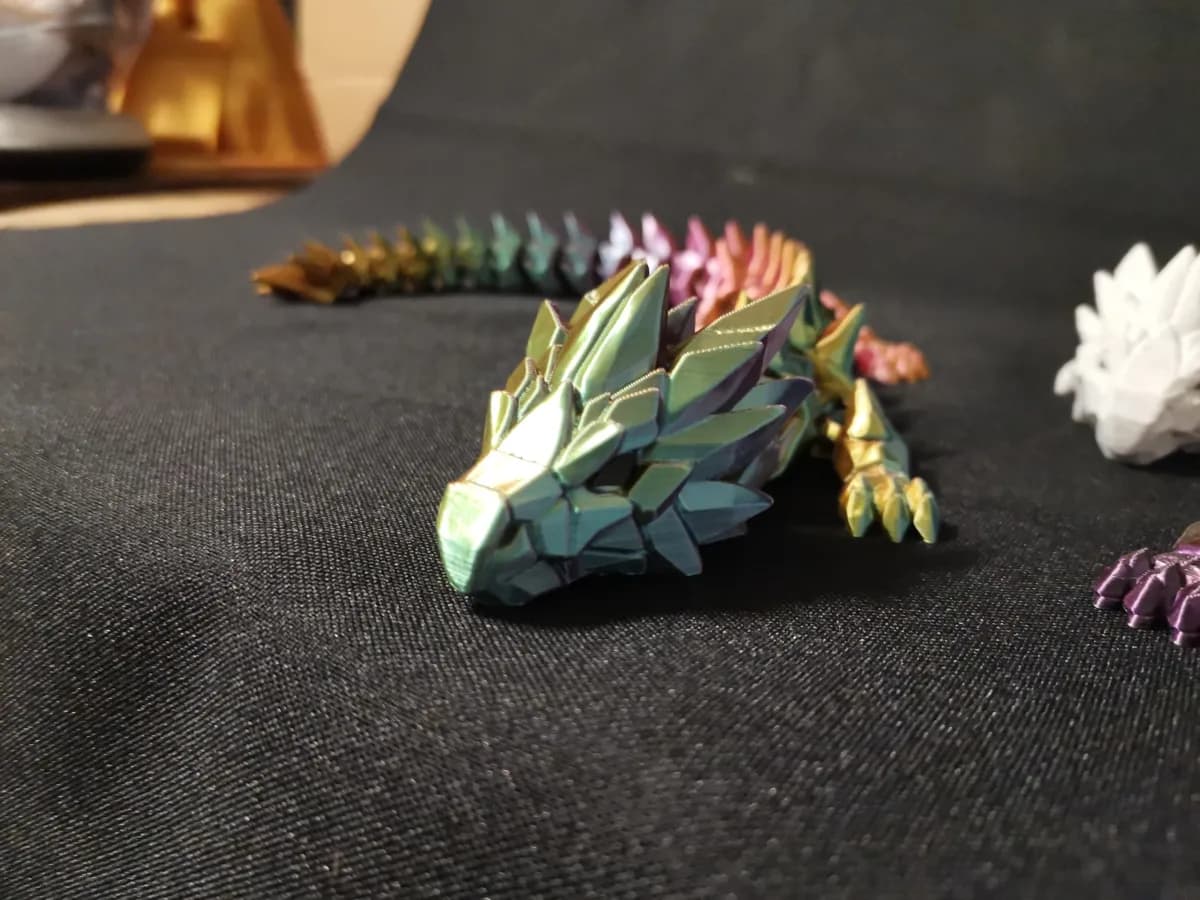 Dragão de Espinhos de Cristal