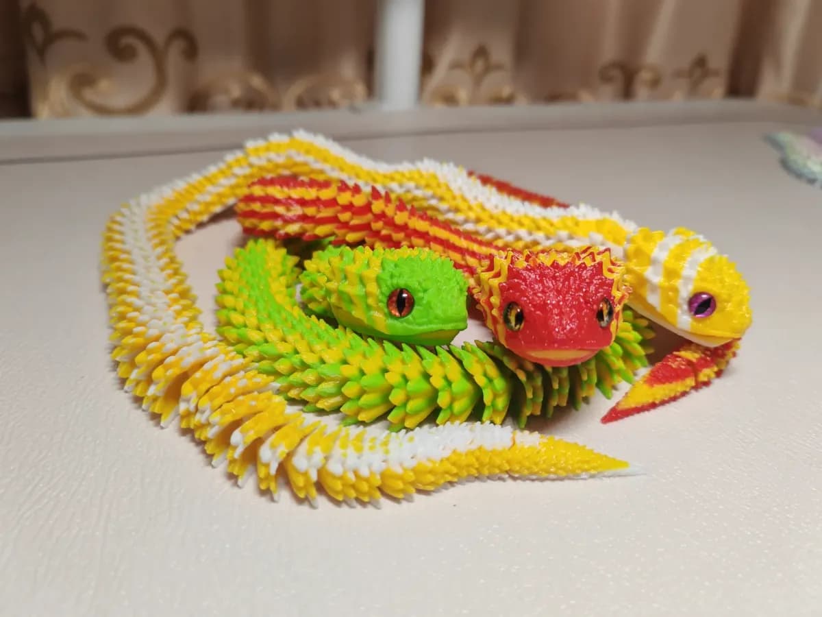Cobras Articuladas Arco-Íris