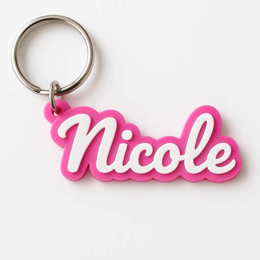 Chaveiro de Nome Personalizado Paramétrico