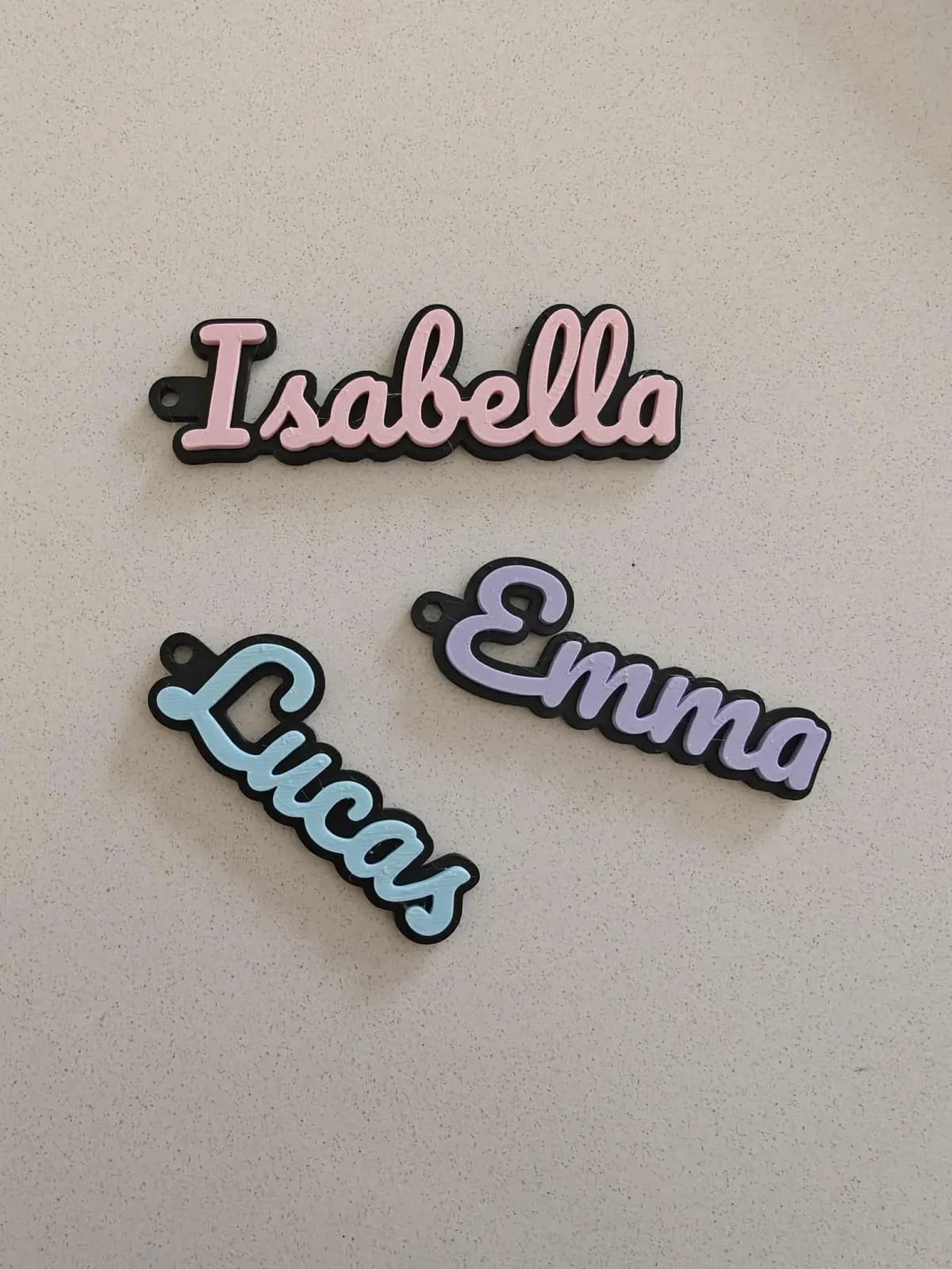 Chaveiro de Nome Personalizável