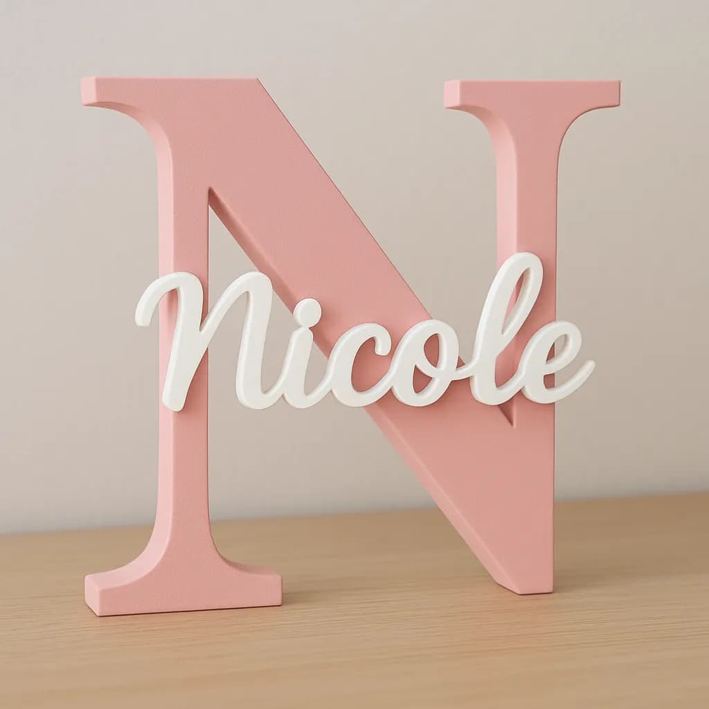 Nome e Letra Personalizados