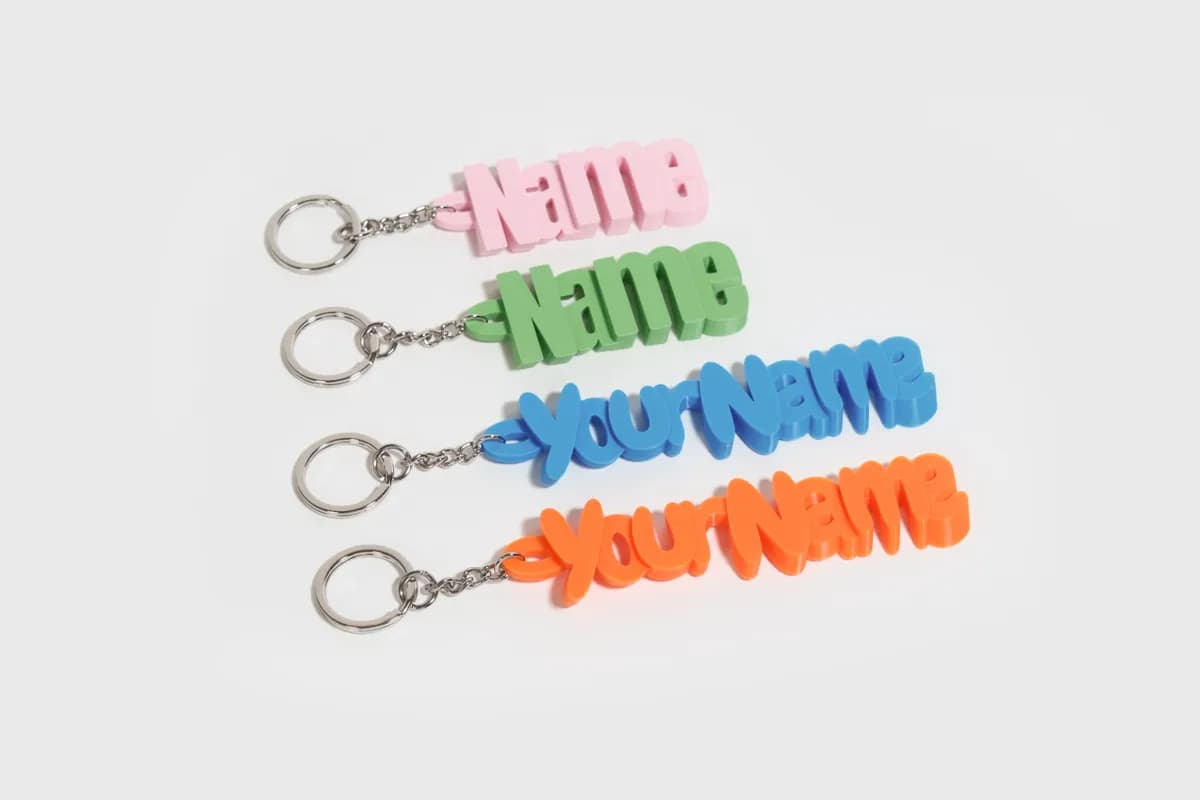 Chaveiro com Nome