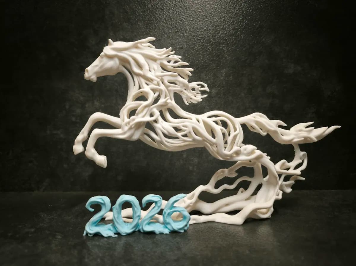 Escultura Cavalo Etéreo