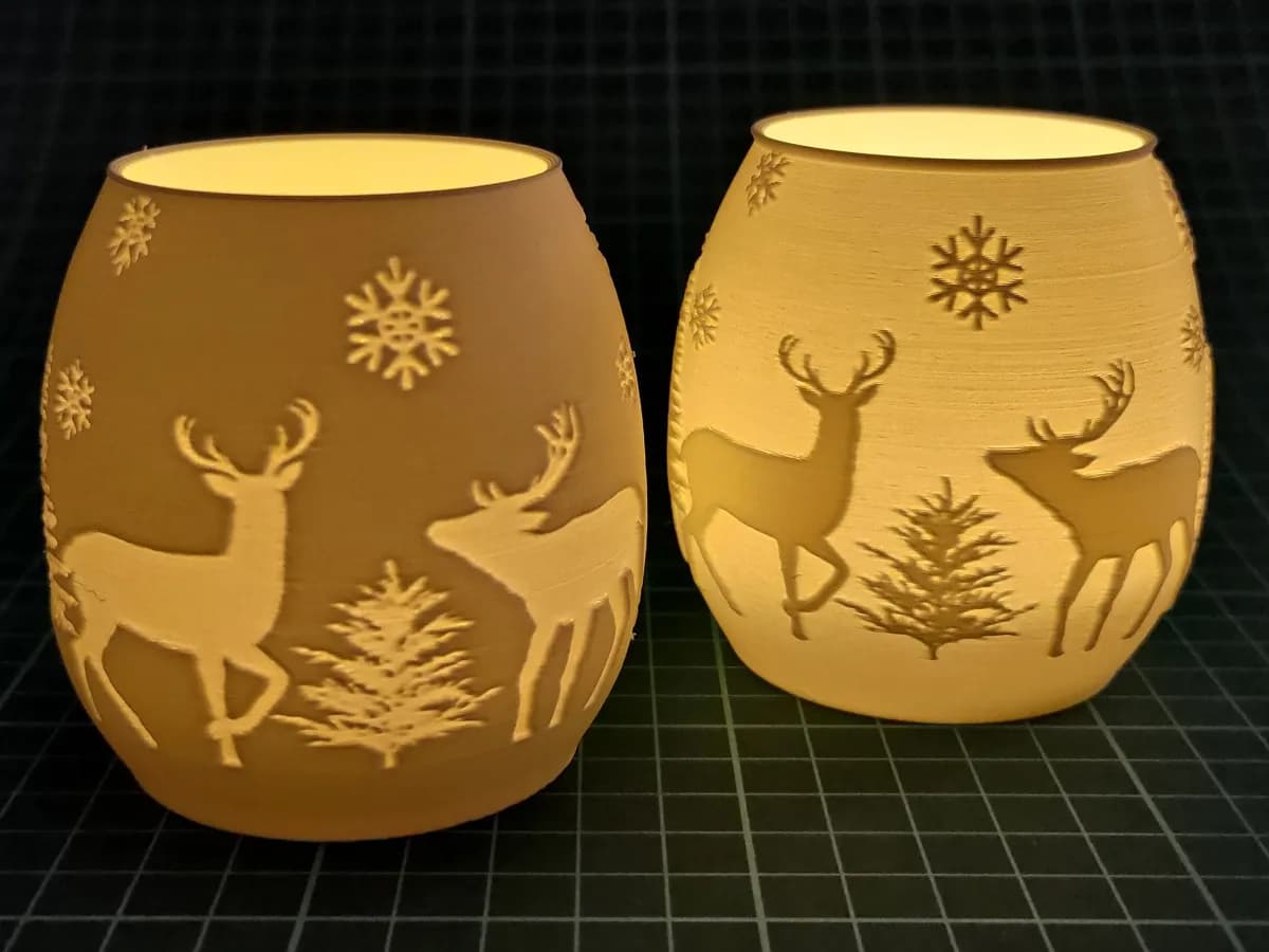 Luminária Papai Noel