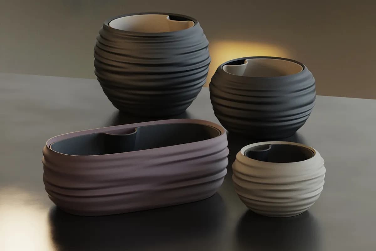 Vaso Autoirrigável Japandi