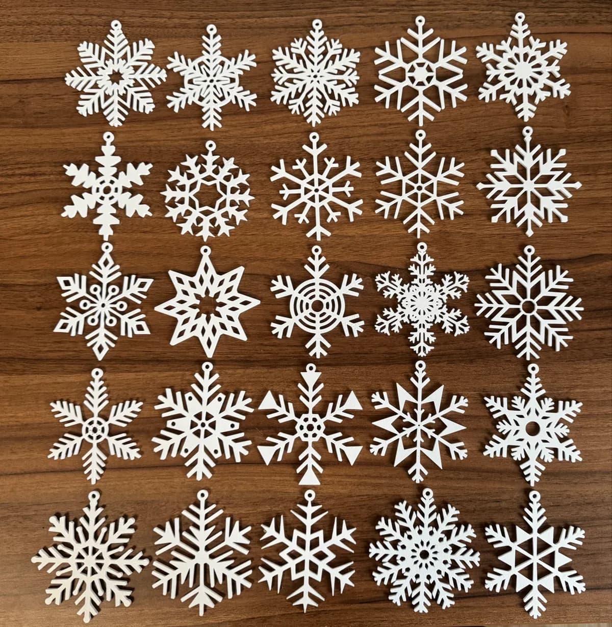 Enfeites Floco de Neve