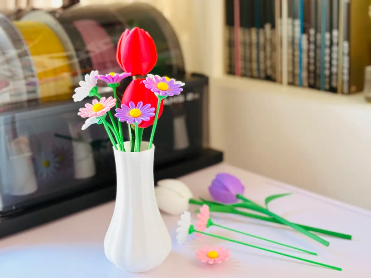 Tulipa com Haste
