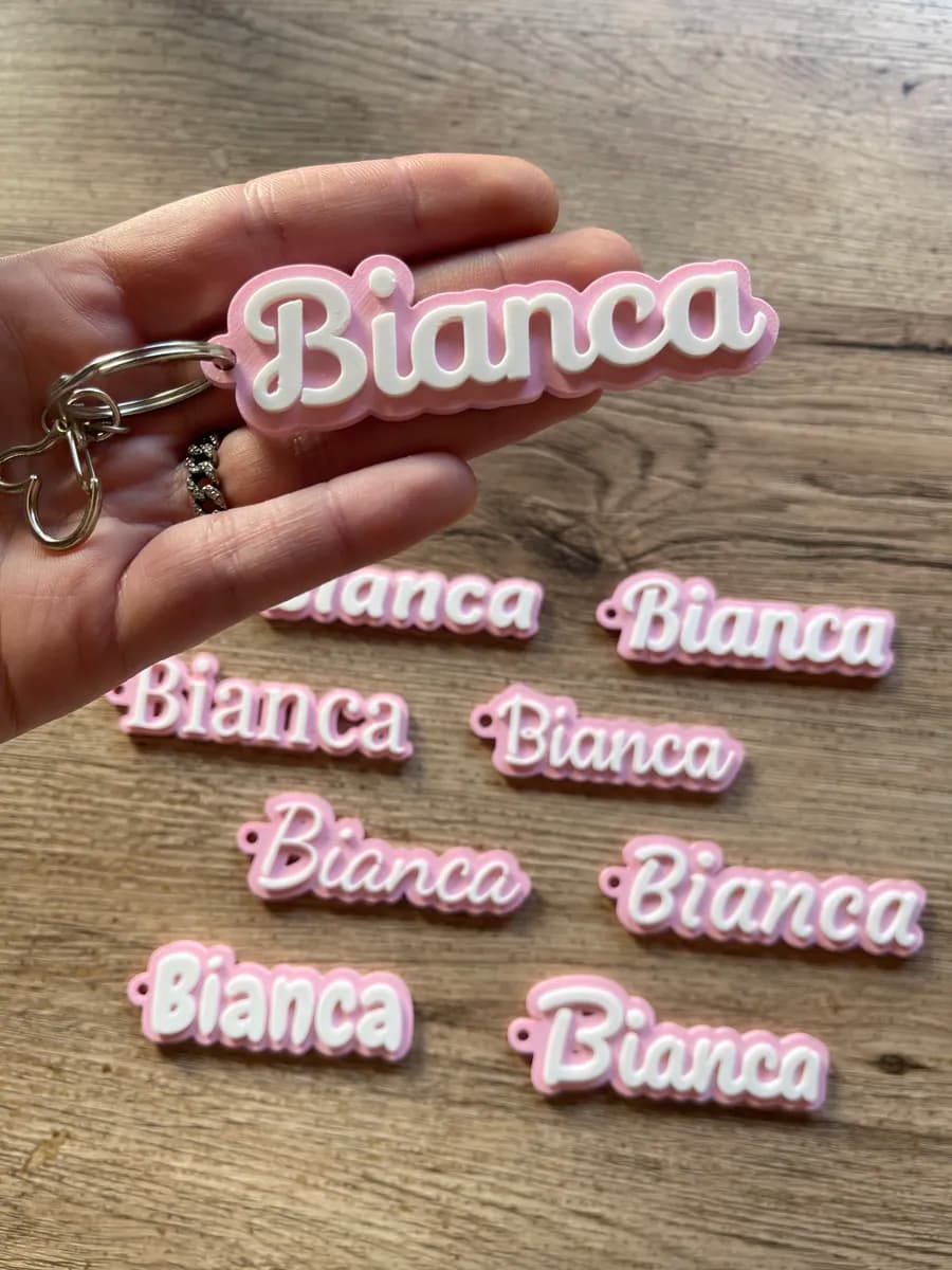 Chaveiro de Nome Personalizado