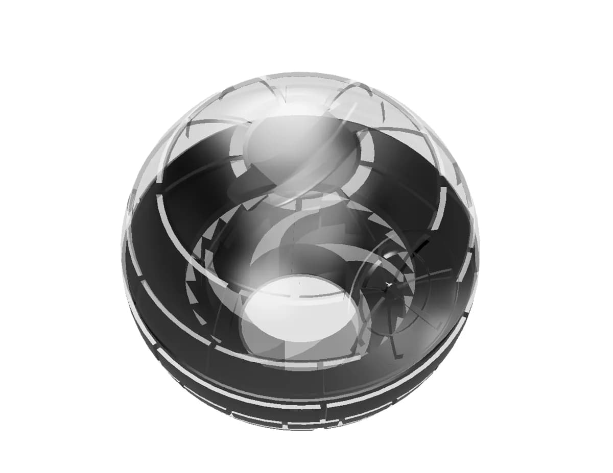 Chaveiro Estrela da Morte Fidget