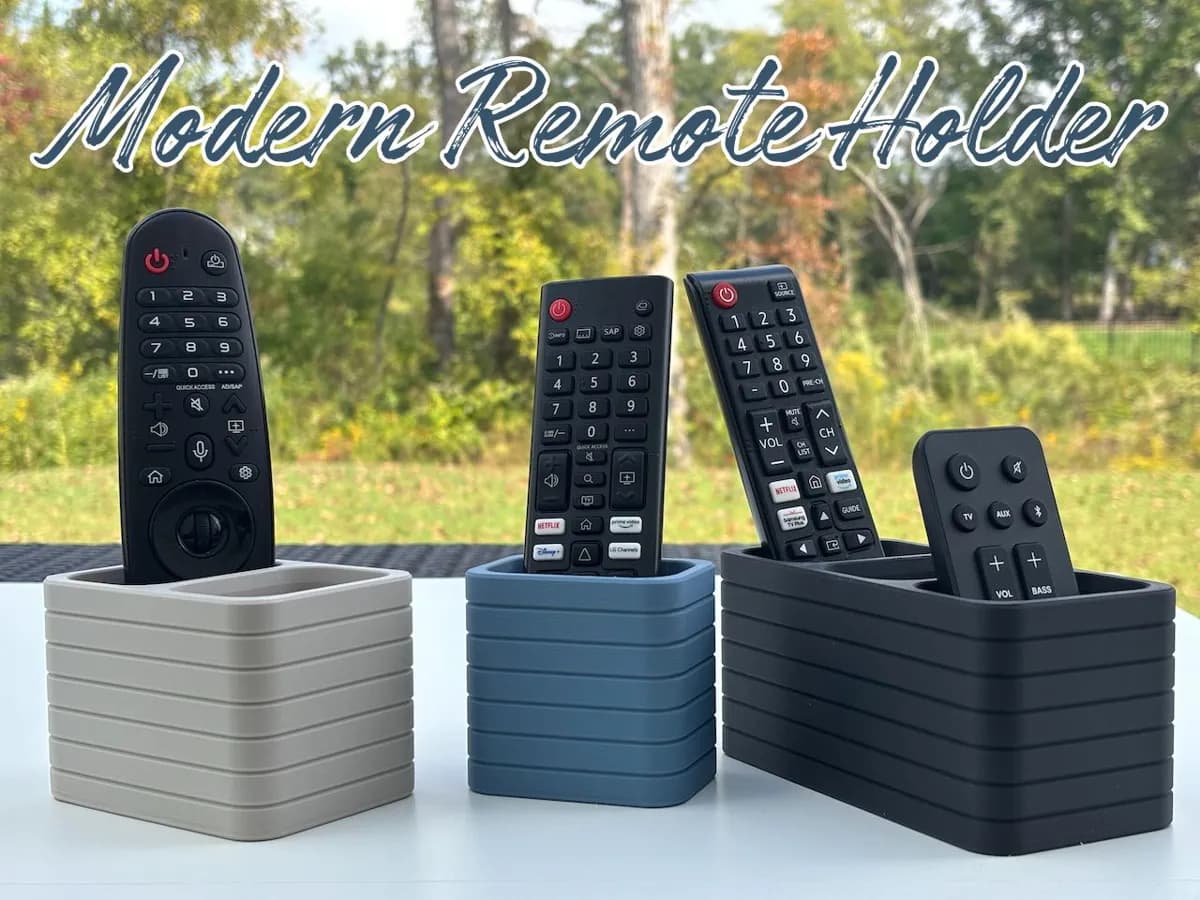 Porta-Controle Remoto Moderno
