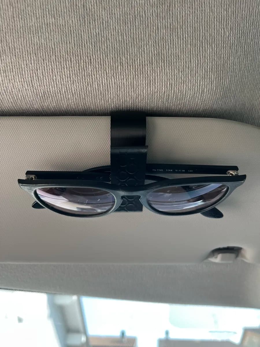 Porta-Óculos para Para-Sol do Carro